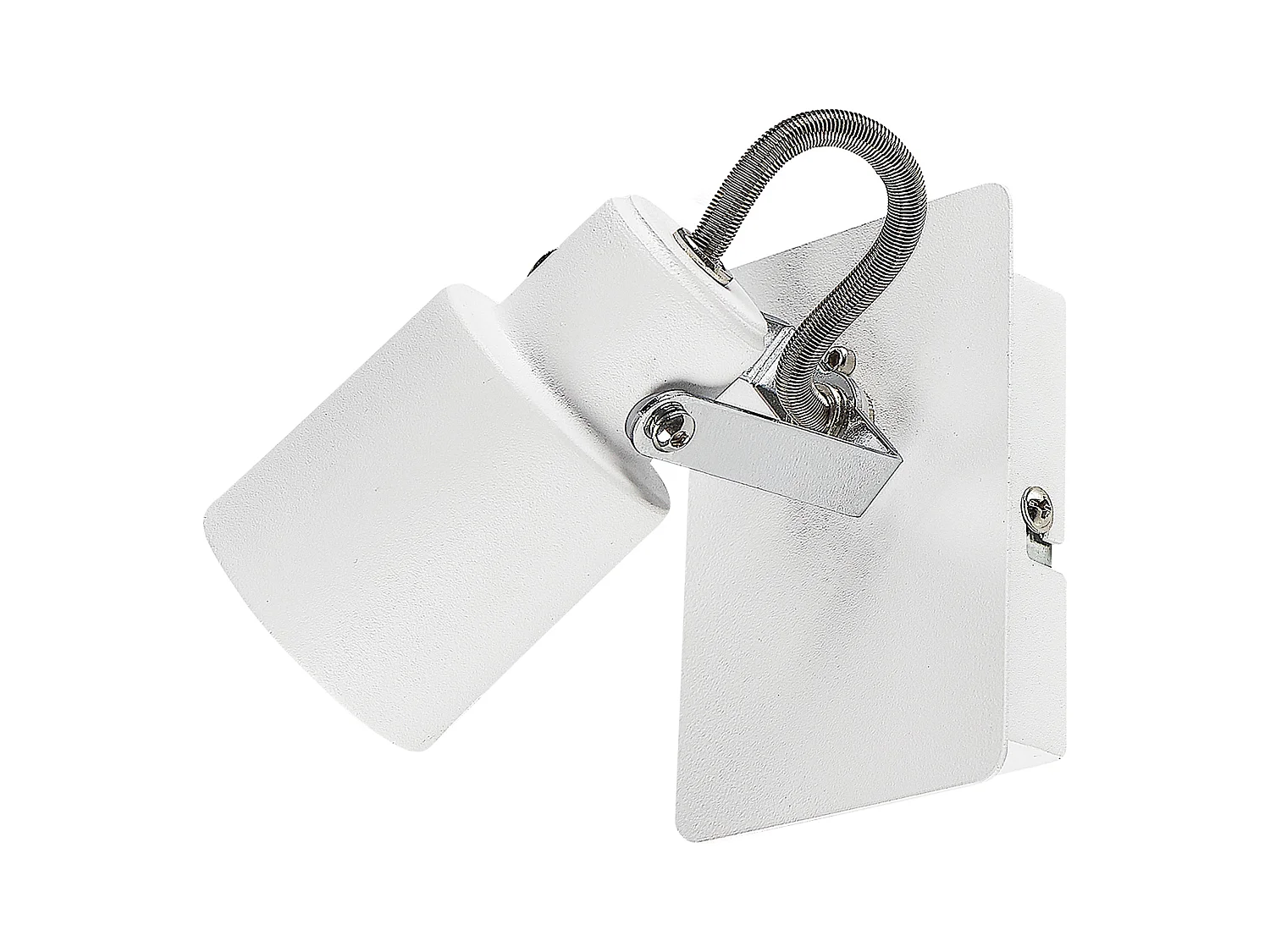 Set van 2 spotlampen BONTE Verstelbaar Metaal Wit