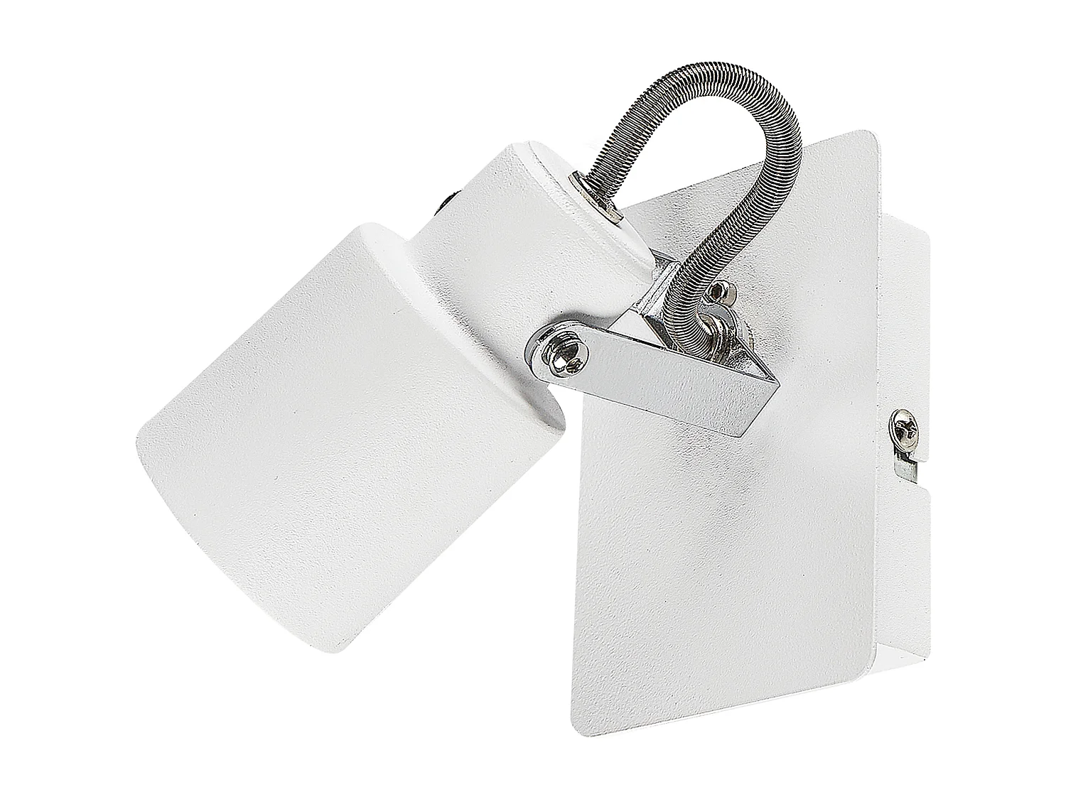 Lot de 2 spots BONTE Réglable Métal Blanc