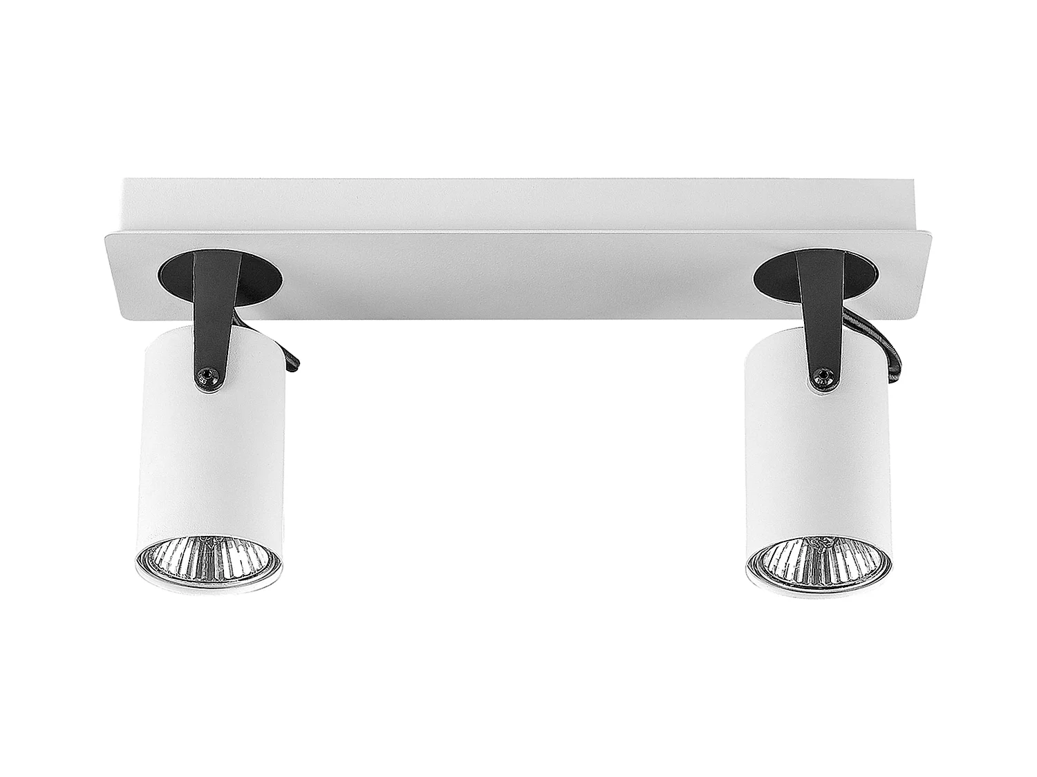 2-lichts spot KLIP Verstelbaar Metaal Wit