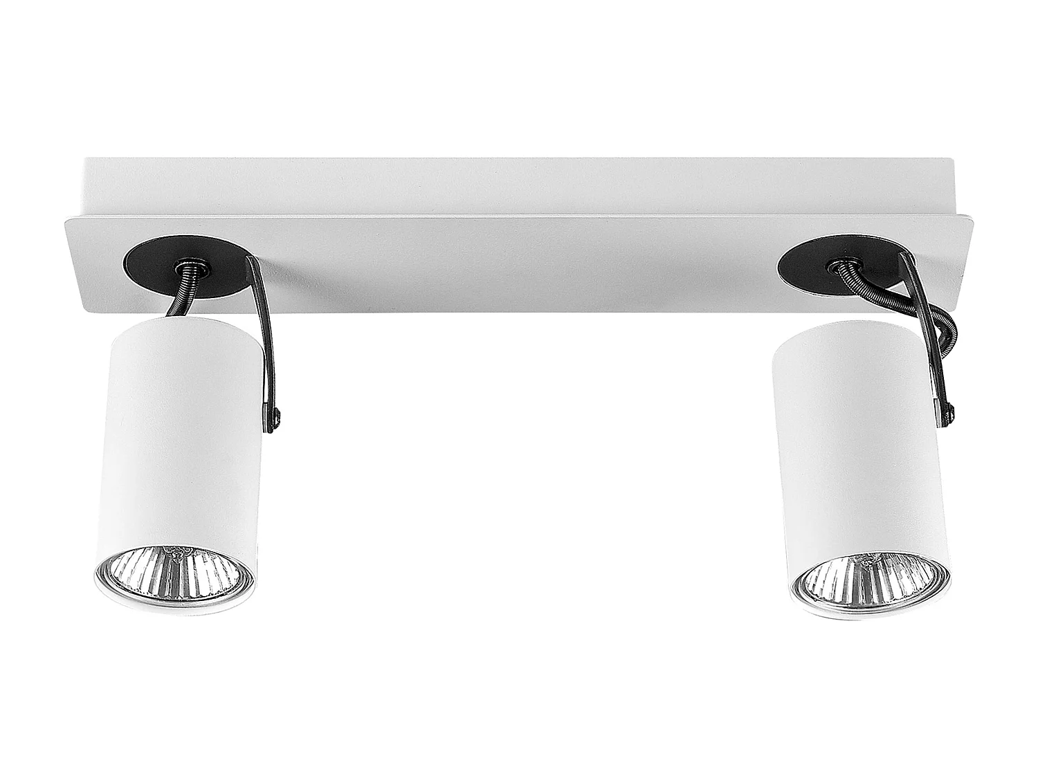 2-lichts spot KLIP Verstelbaar Metaal Wit
