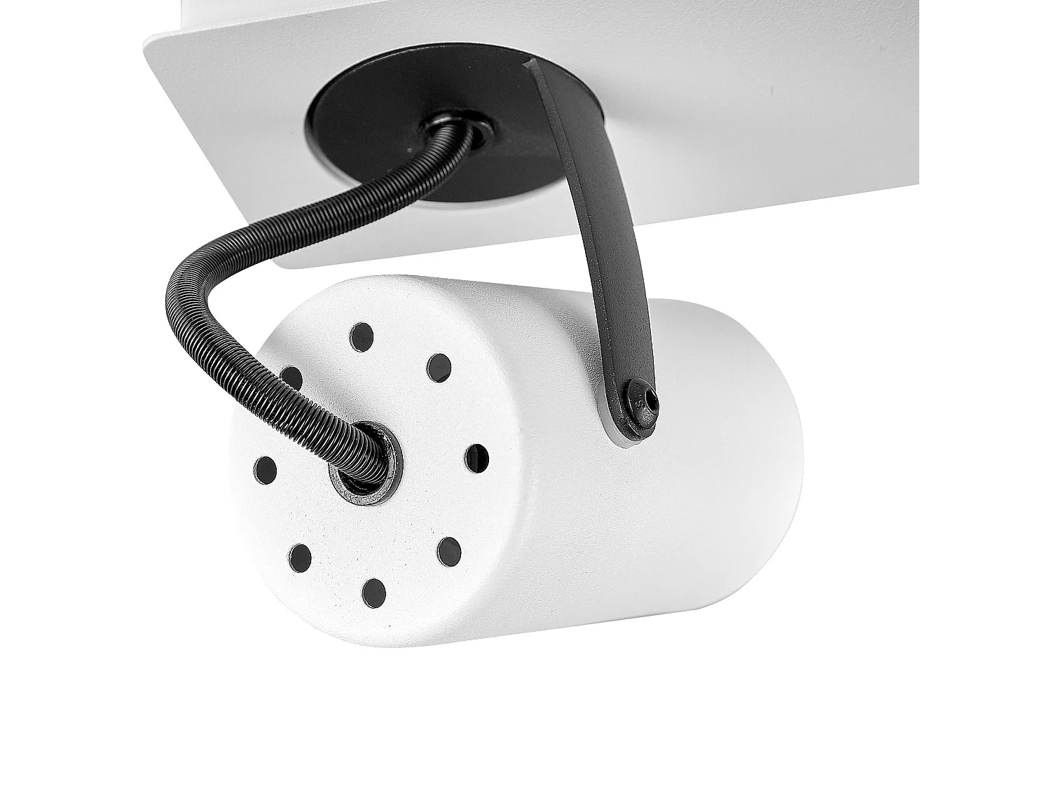 2-lichts spot KLIP Verstelbaar Metaal Wit