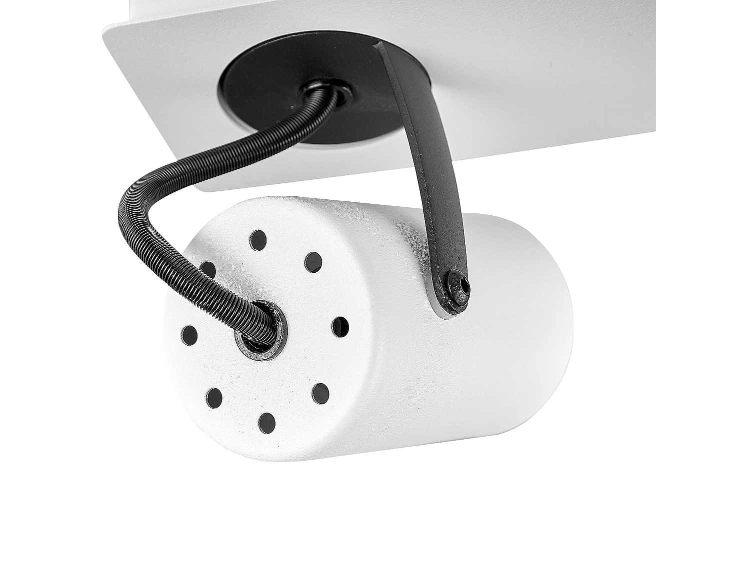 2-lichts spot KLIP Verstelbaar Metaal Wit