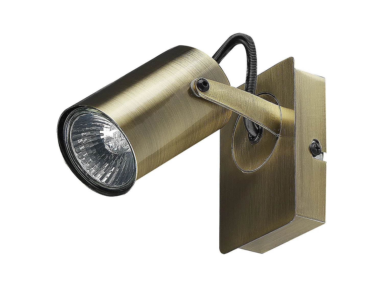 Lot de 2 spots KLIP Réglable Métal Laiton