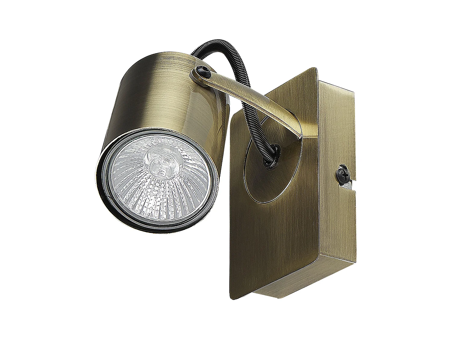 Lot de 2 spots KLIP Réglable Métal Laiton