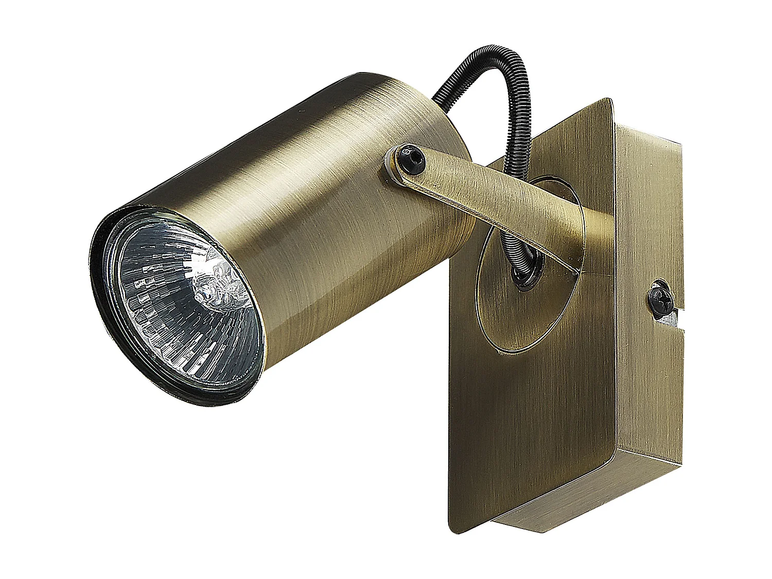 Lot de 2 spots KLIP Réglable Métal Laiton