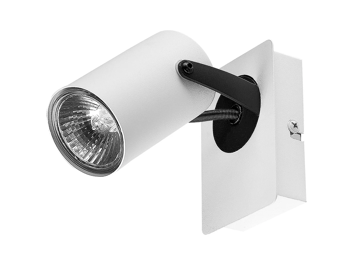 Lot de 2 spots KLIP Réglable Métal Blanc