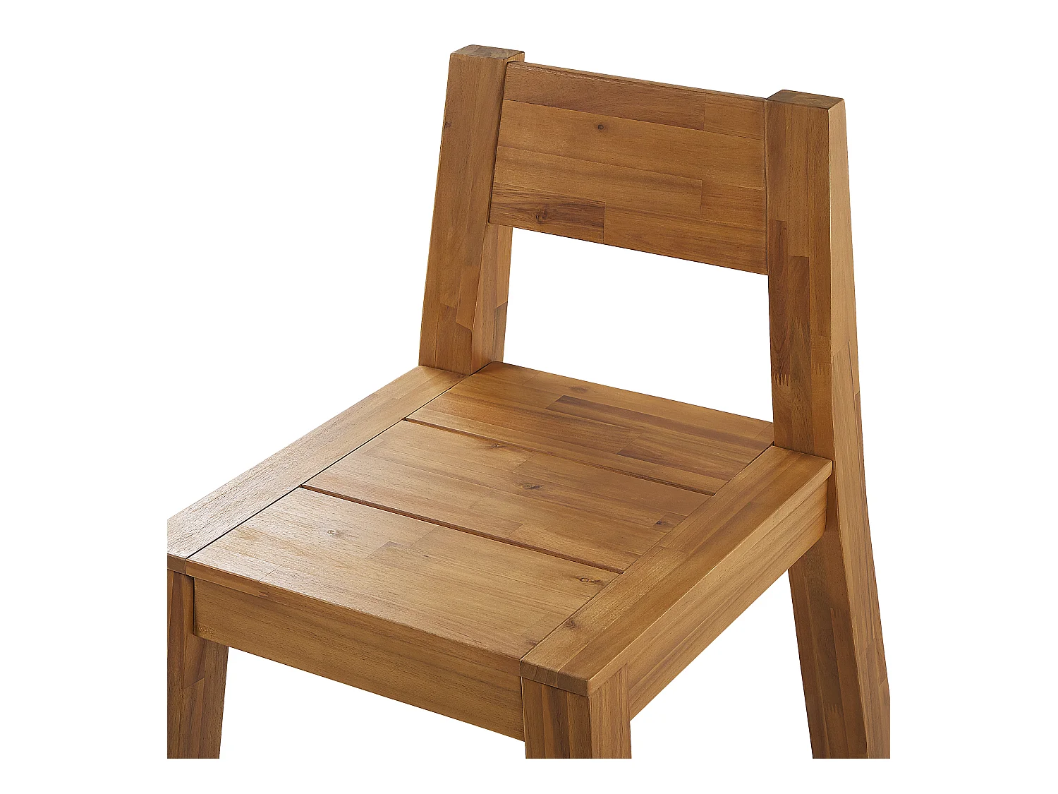 Set van 6 tuinstoelen LIVORNO Acaciahout Bruin