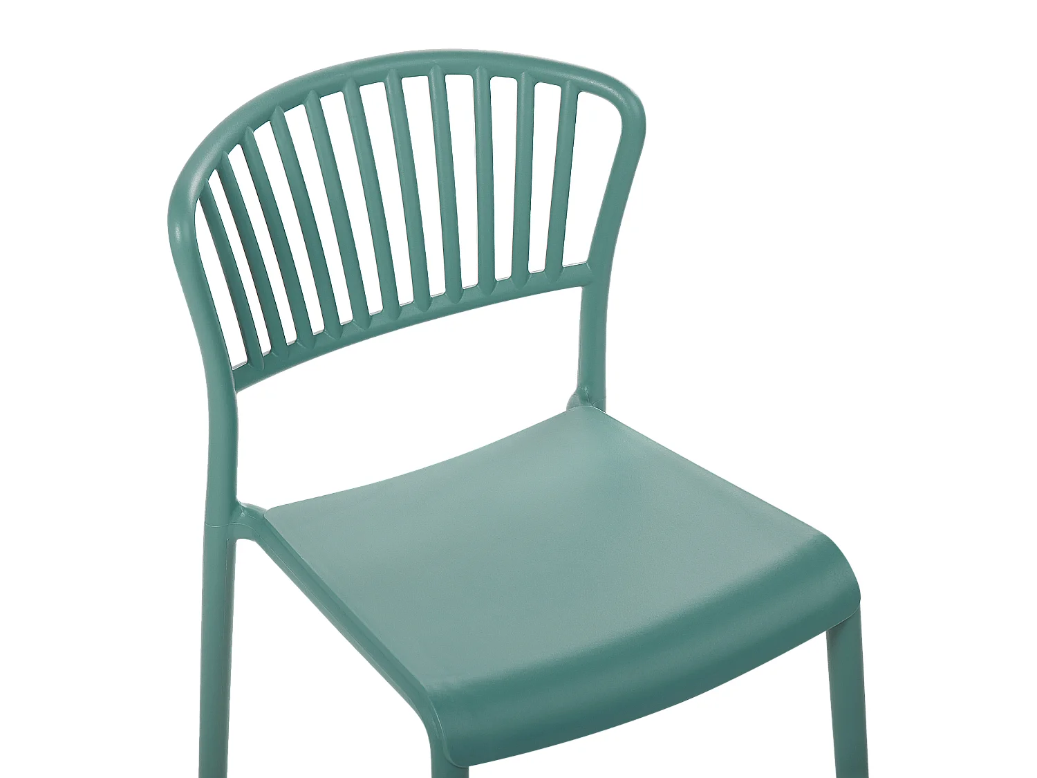Lot de 4 chaises de jardin GELA Vert menthe