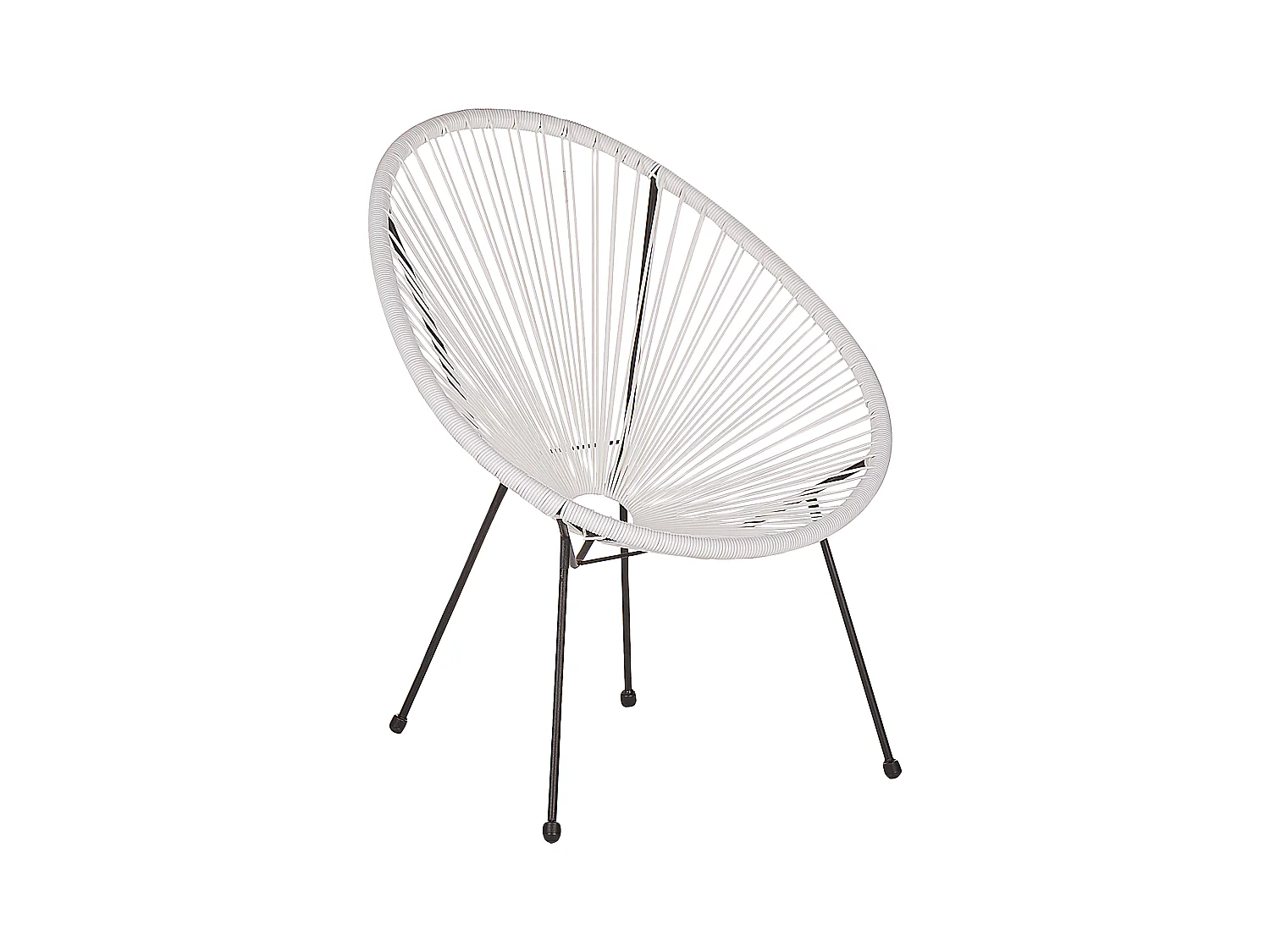 Set van 2 tuinstoelen ACAPULCO II Wit