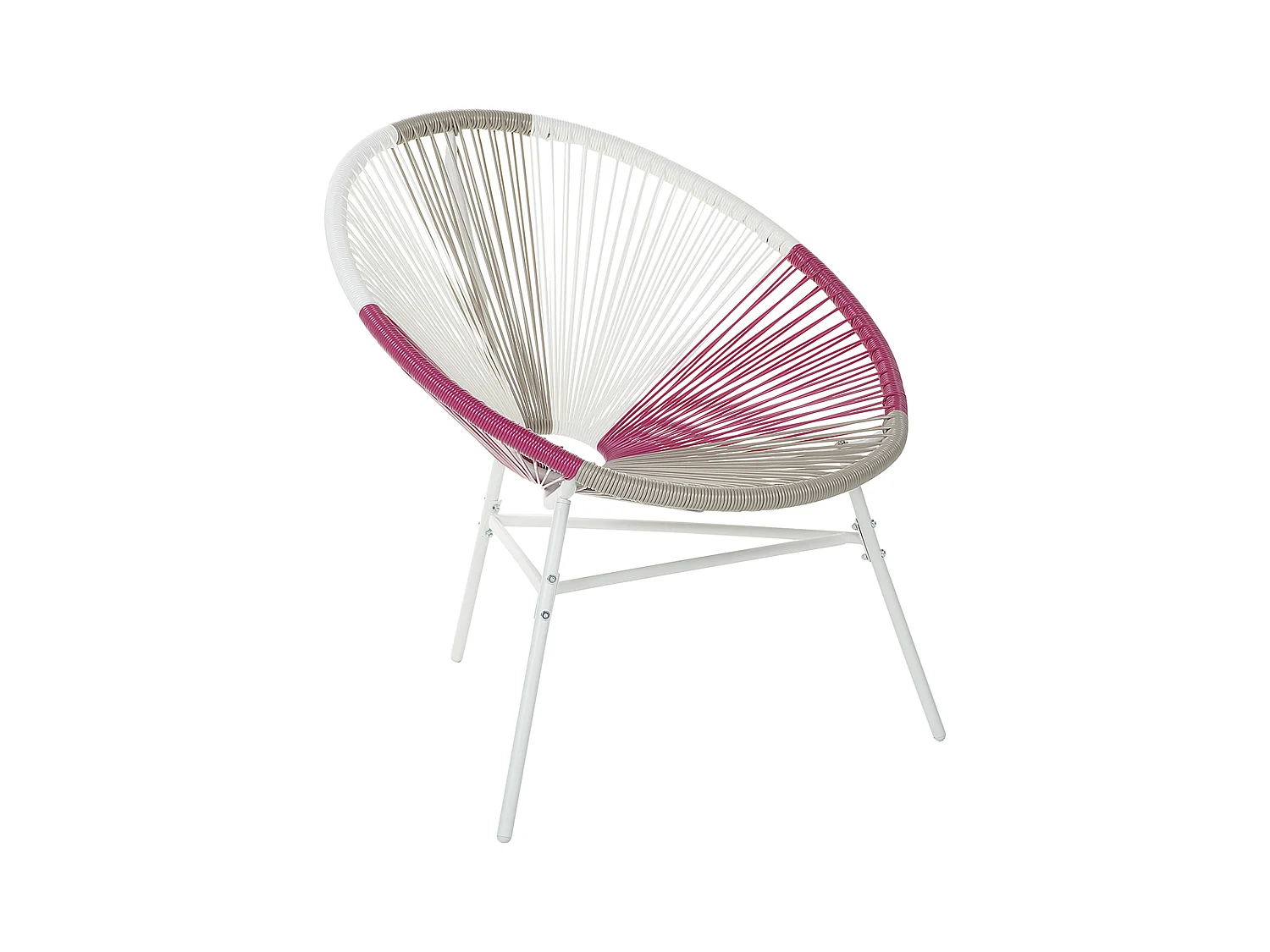 Chaise de jardin ACAPULCO Rose fushia