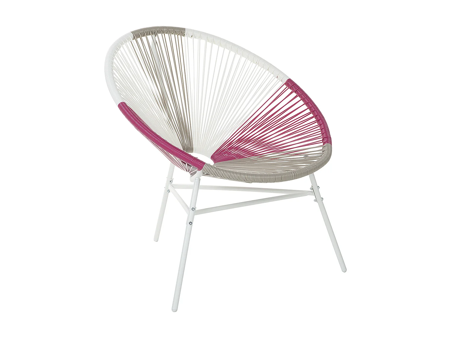 Chaise de jardin ACAPULCO Rose fushia