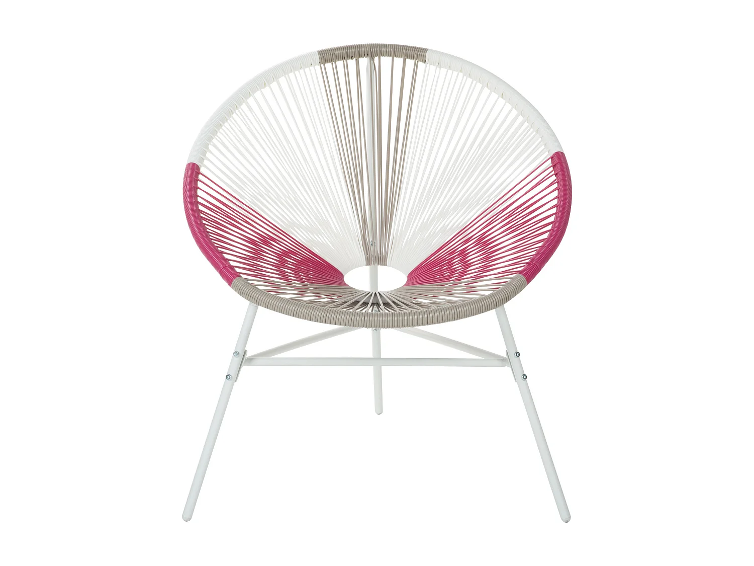 Chaise de jardin ACAPULCO Rose fushia