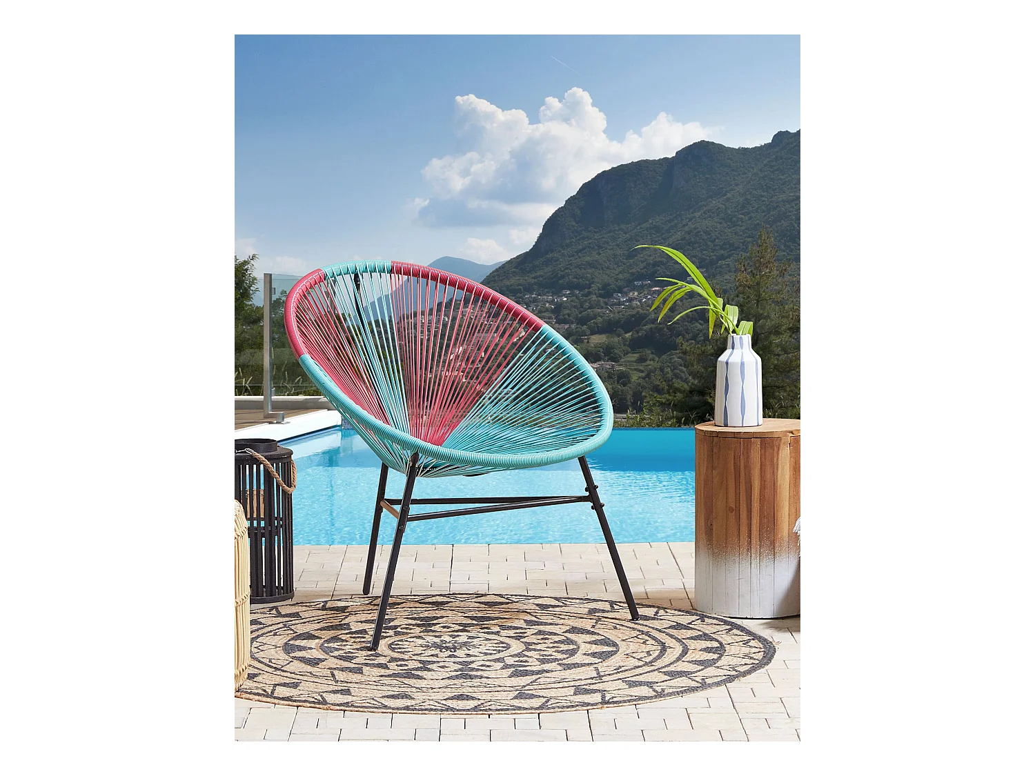 Tuinstoel ACAPULCO Turquoise