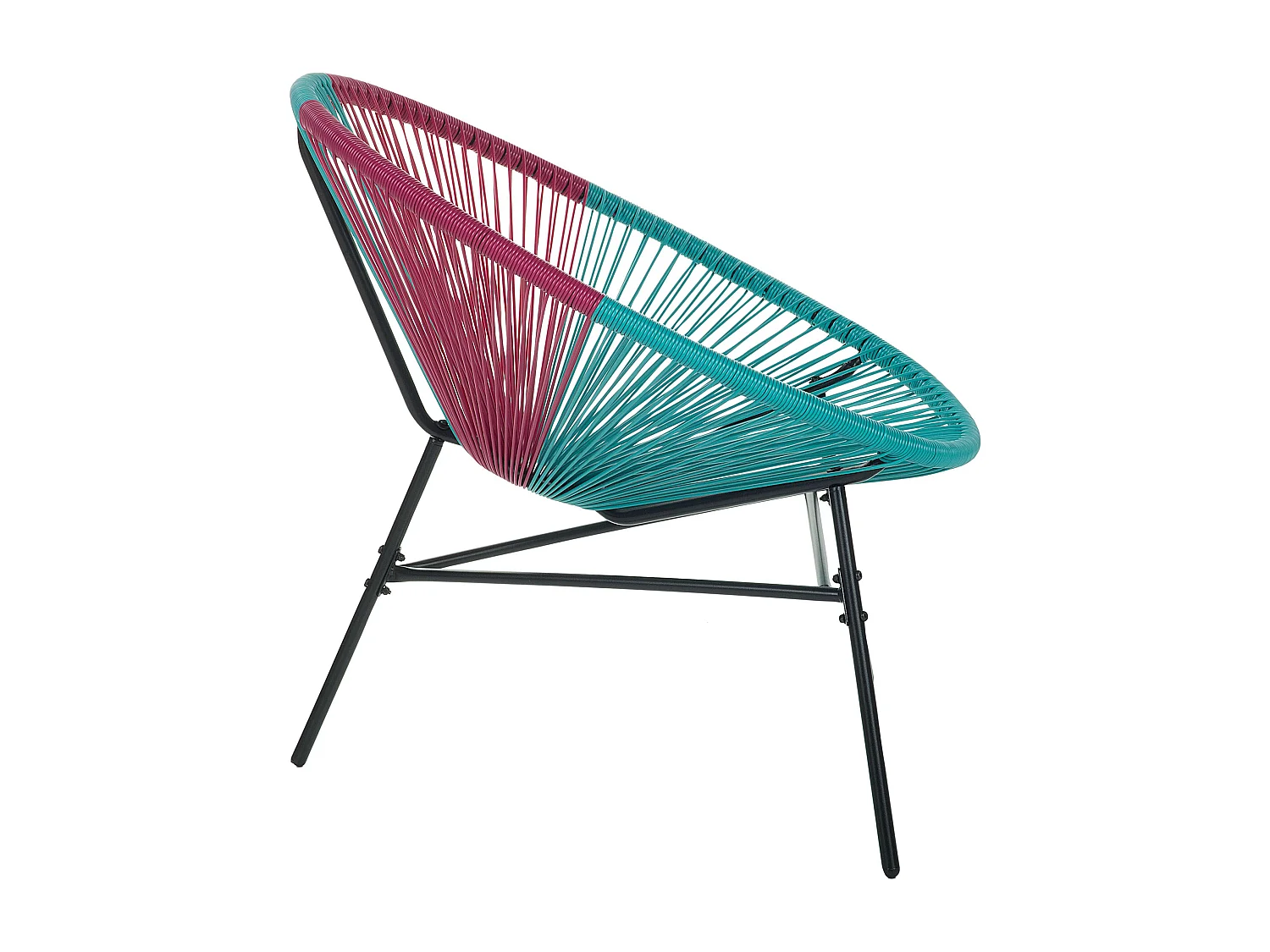 Chaise de jardin ACAPULCO Polyrotin Turquoise