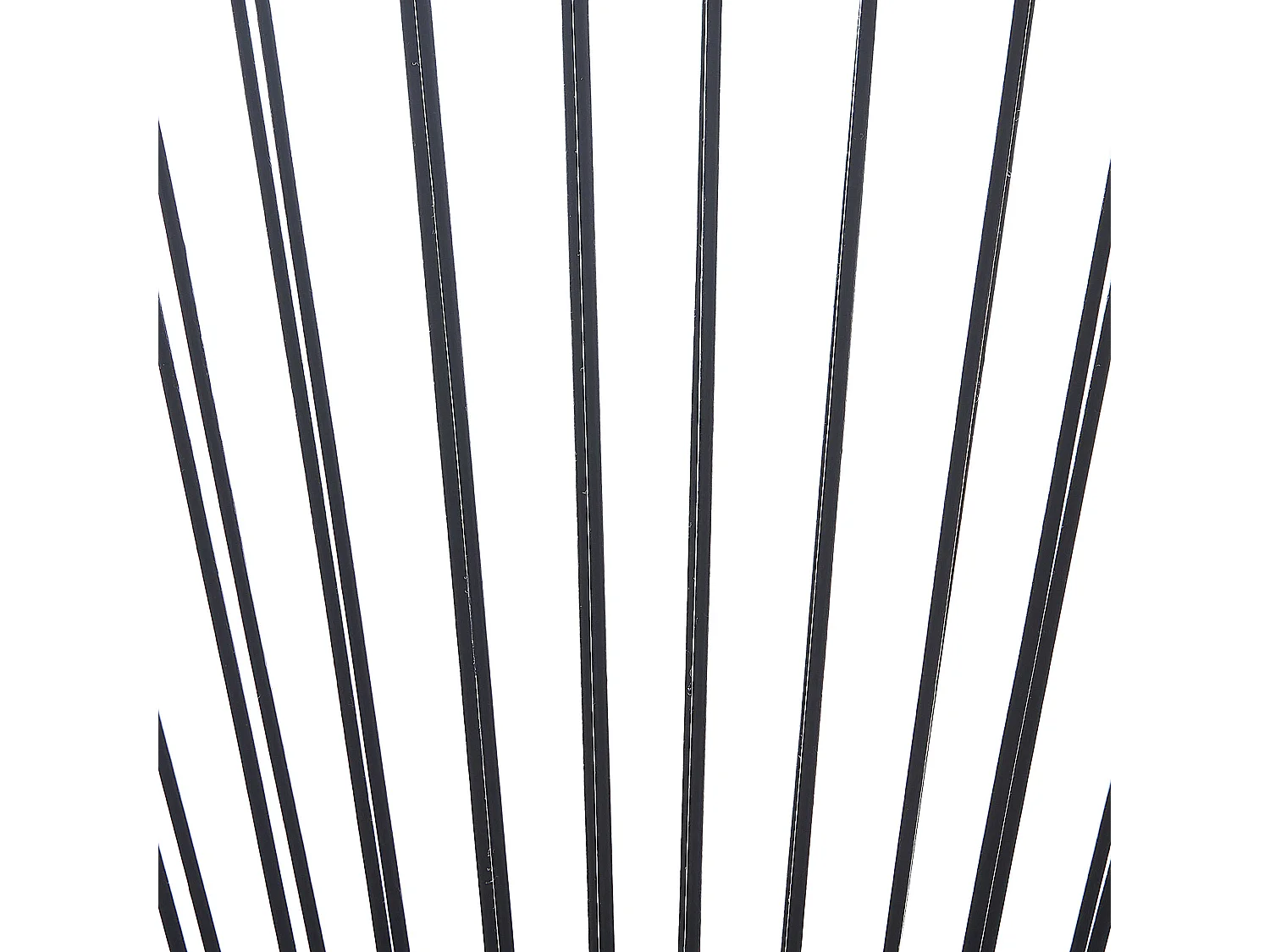 Gartenstuhl ACAPULCO II Polyrattan Schwarz