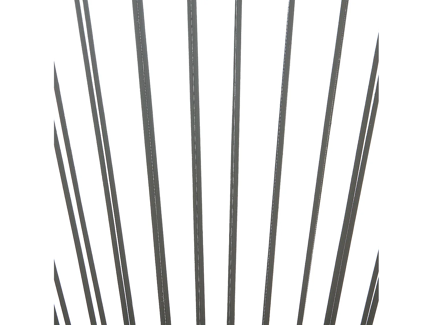 Set di 2 sedie da giardino ACAPULCO II Grigio scuro