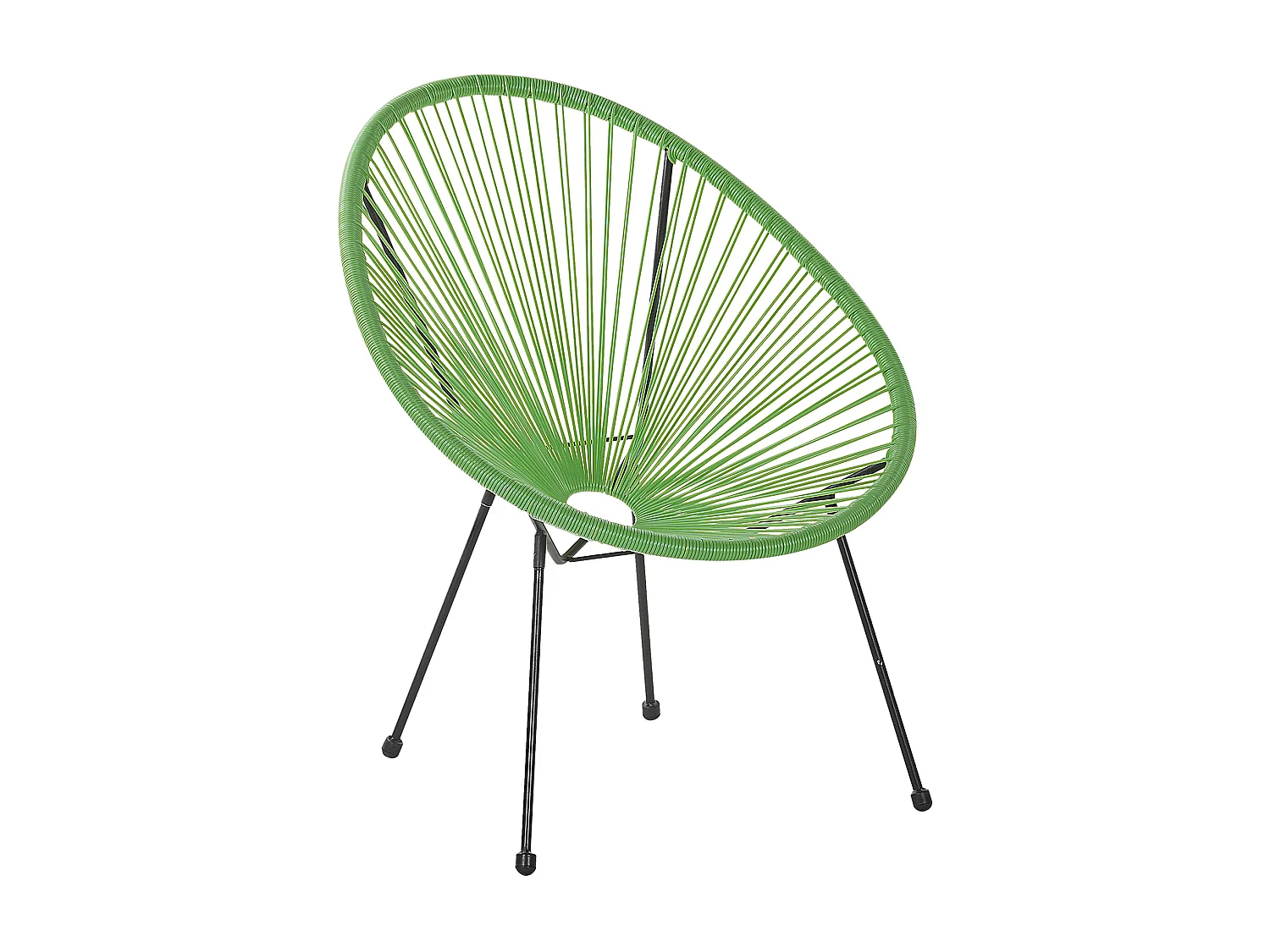 Lot de 2 chaises de jardin ACAPULCO II Vert
