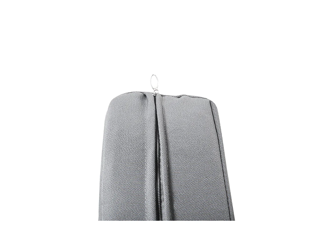 Zestaw 2 krzeseł ogrodowych z poduszkami ITALY Technorattan Biały