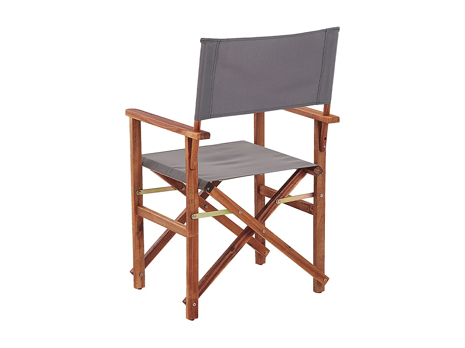 Set di 2 sedie da giardino CINE Legno d'acacia Grigio