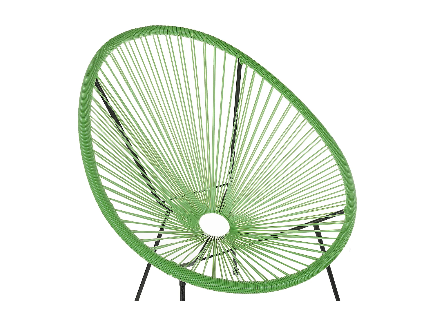 Gartenstuhl ACAPULCO II Polyrattan Grün