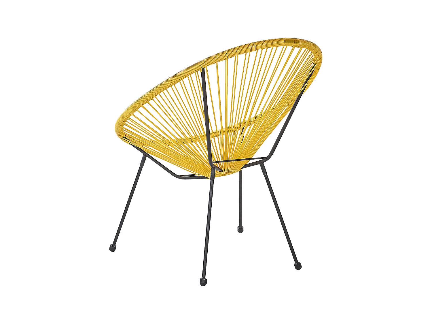 Set van 2 tuinstoelen ACAPULCO II Geel