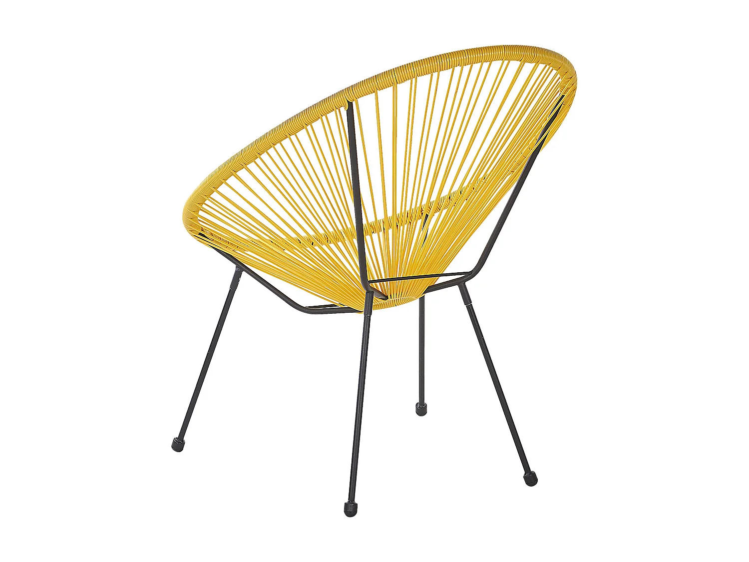 Set van 2 tuinstoelen ACAPULCO II Geel