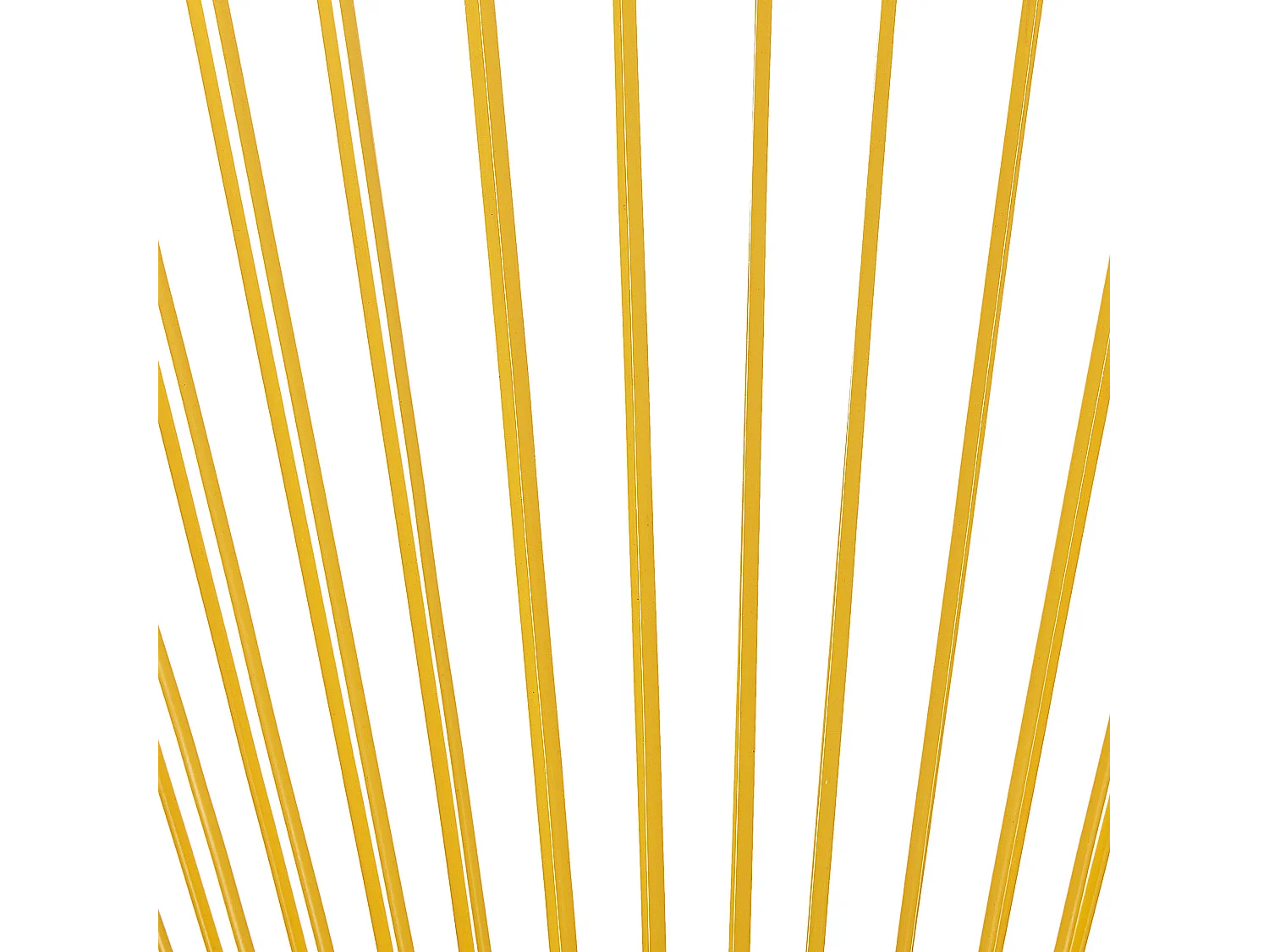 Conjunto de 2 cadeiras de jardim ACAPULCO II Amarelo