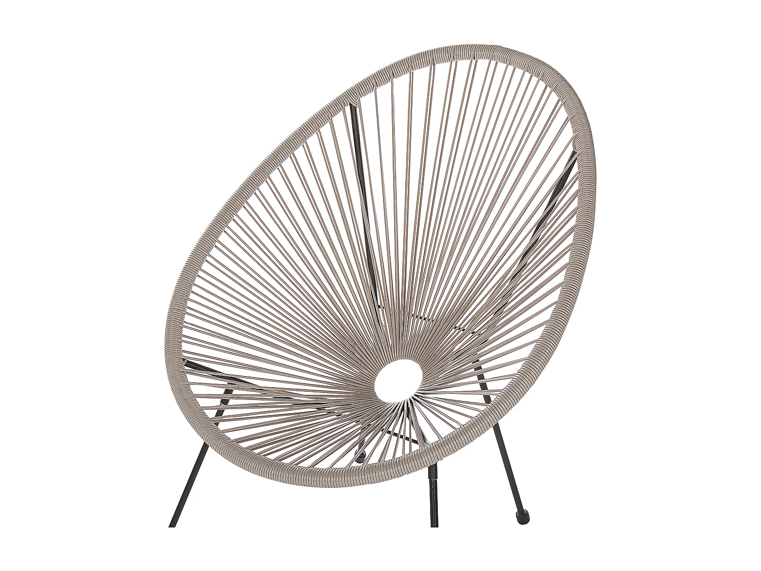 Chaise de jardin ACAPULCO II Gris clair