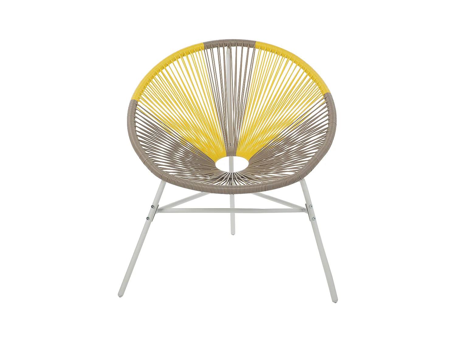 Set van 2 tuinstoelen ACAPULCO Taupe