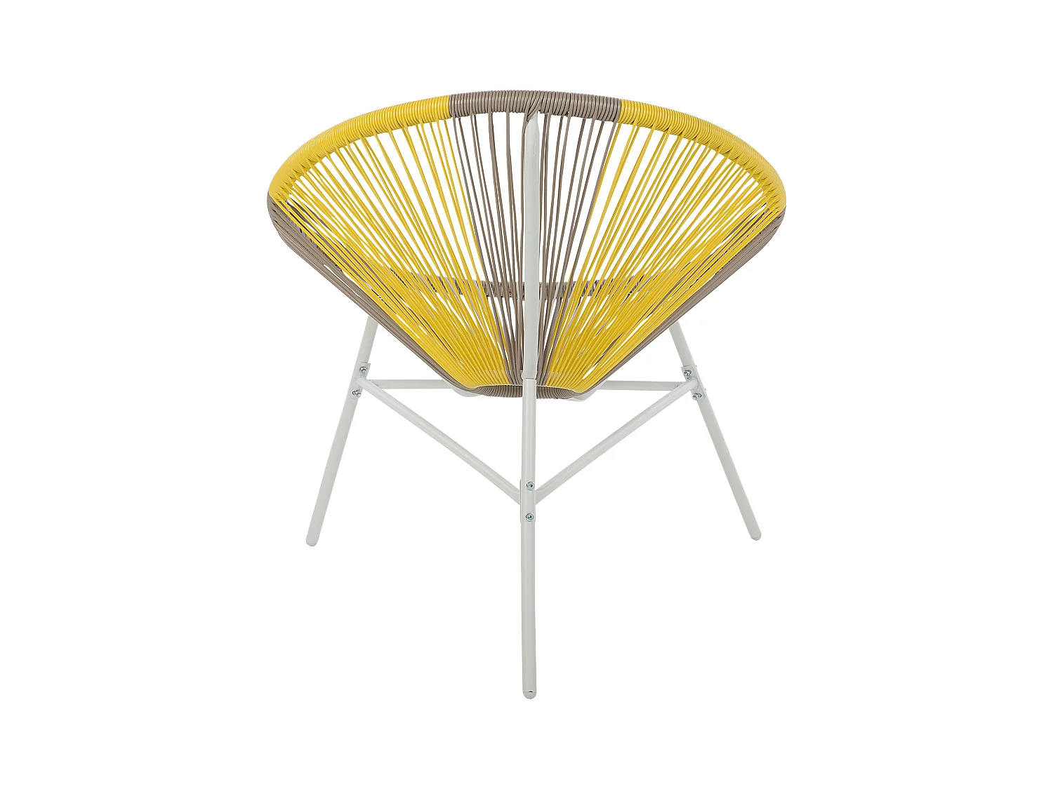 Set van 2 tuinstoelen ACAPULCO Taupe