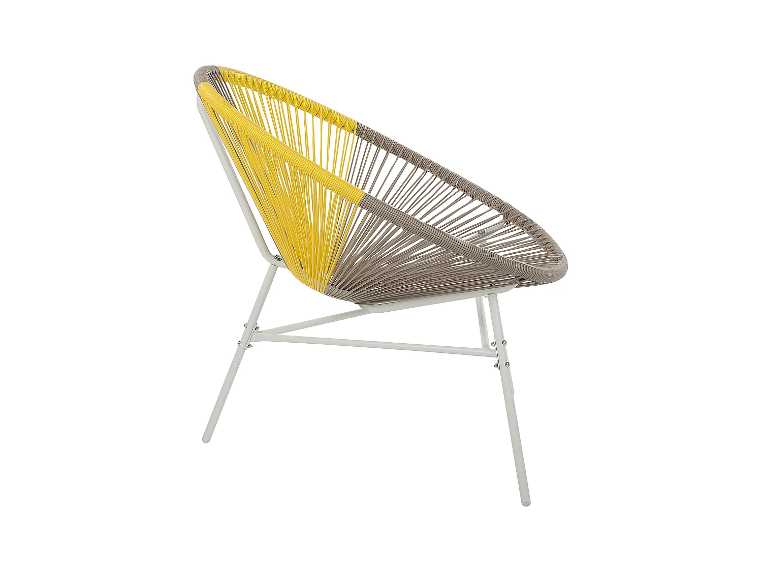 Set van 2 tuinstoelen ACAPULCO Taupe