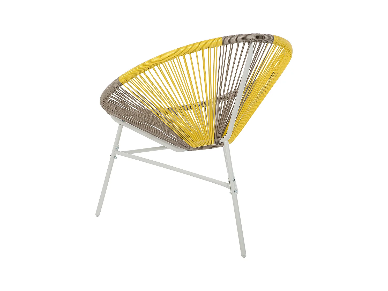 Set di 2 sedie da giardino ACAPULCO Tortora