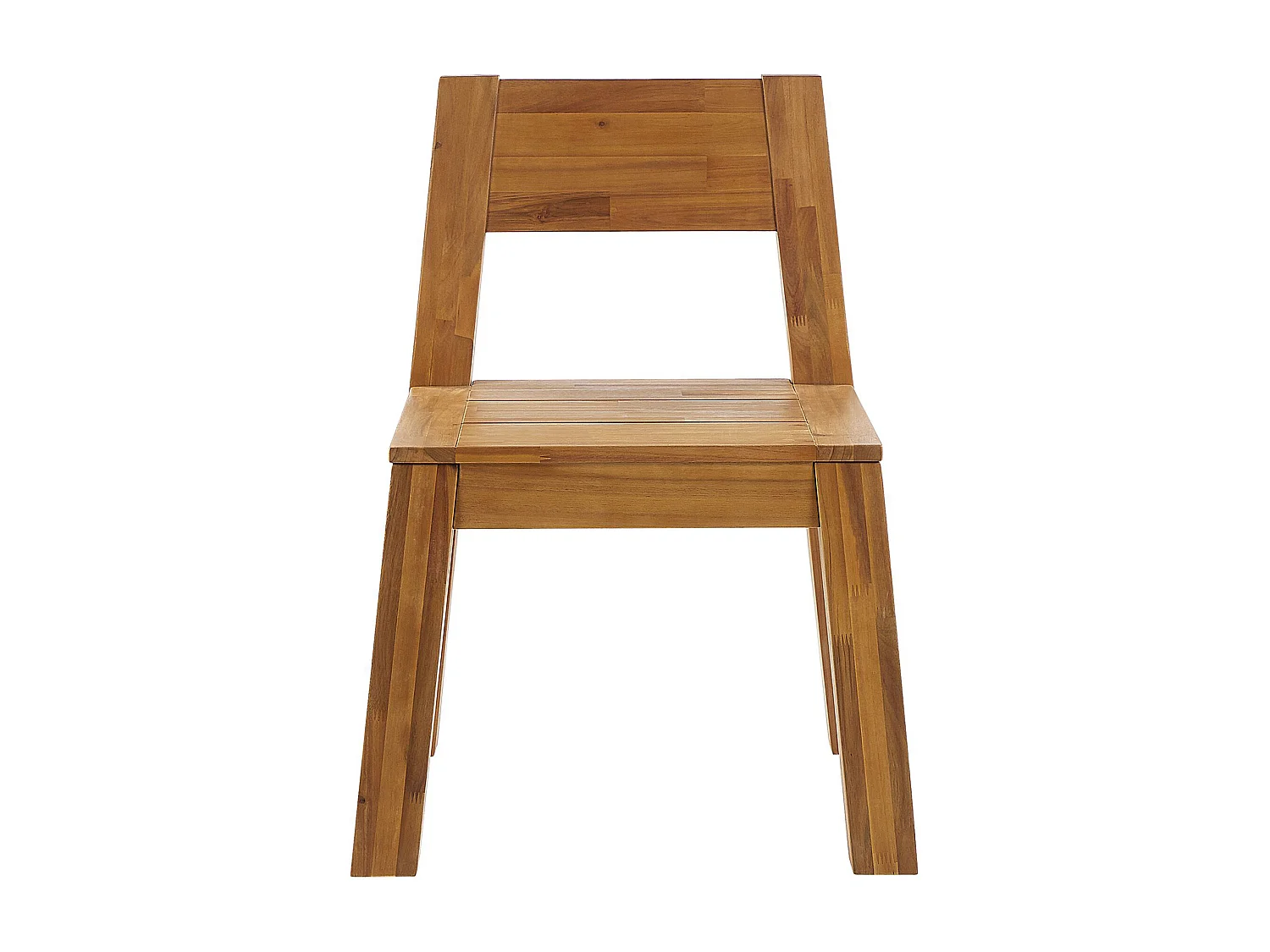 Gartenstuhl 2er Set LIVORNO Akazienholz Braun