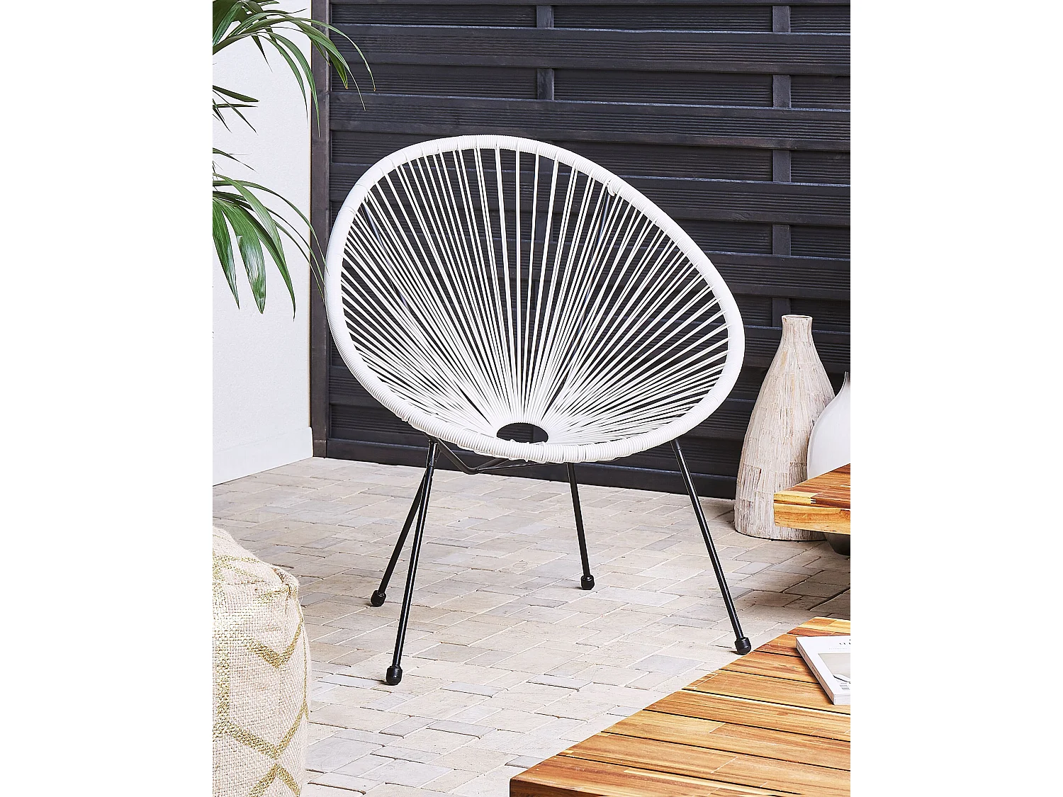 Chaise de jardin ACAPULCO II Blanc