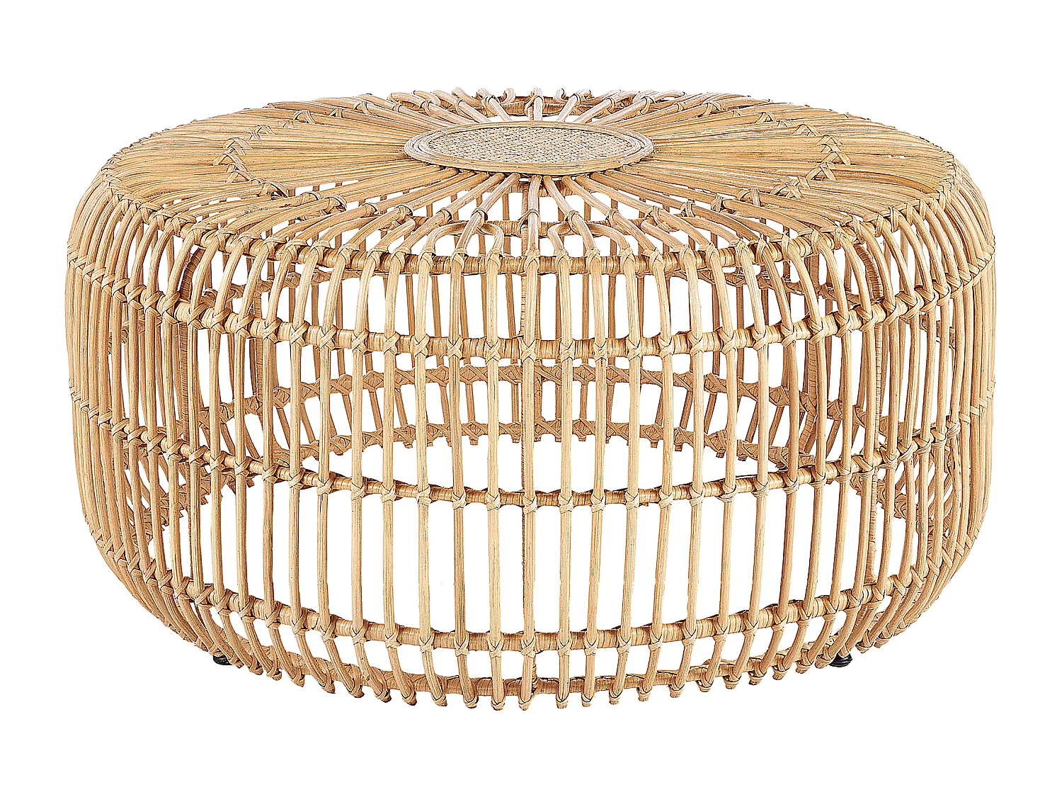 Ensemble de bistrot en rotin naturel FLORENTINE II / RANDAZZO