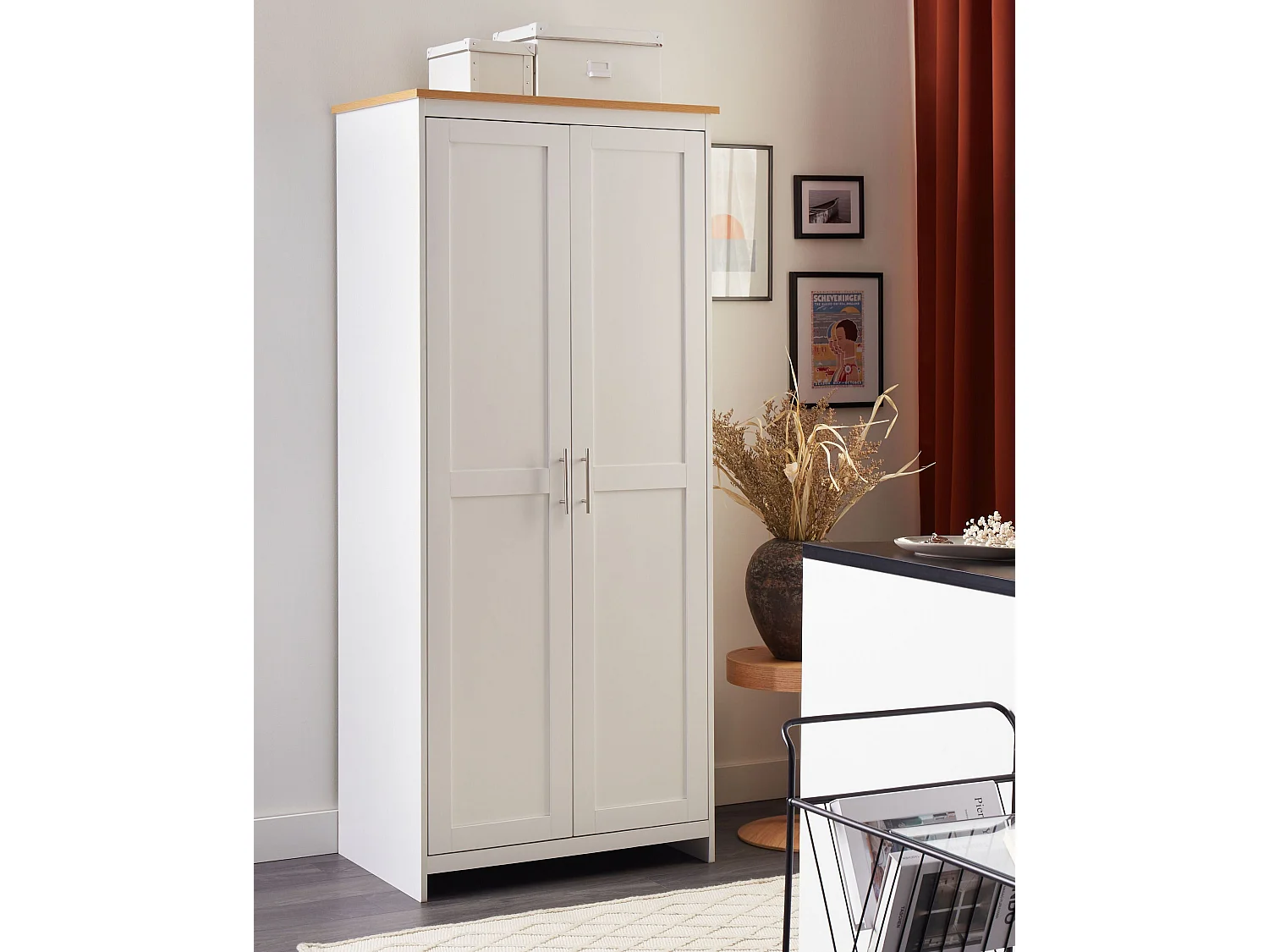 Guarda-roupa SELLIN Branco