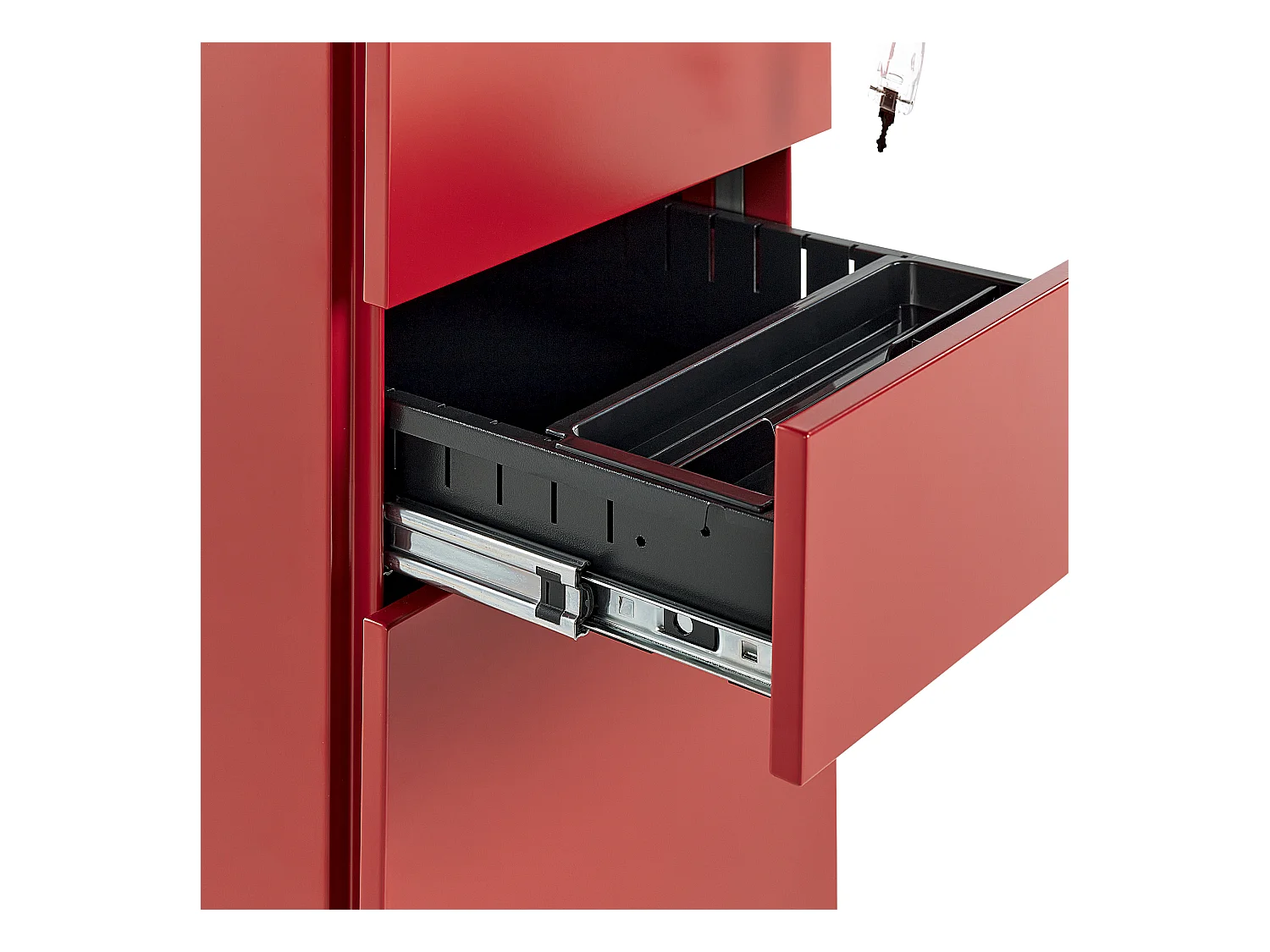 Armadietto da ufficio BOLSENA Metallo Rosso