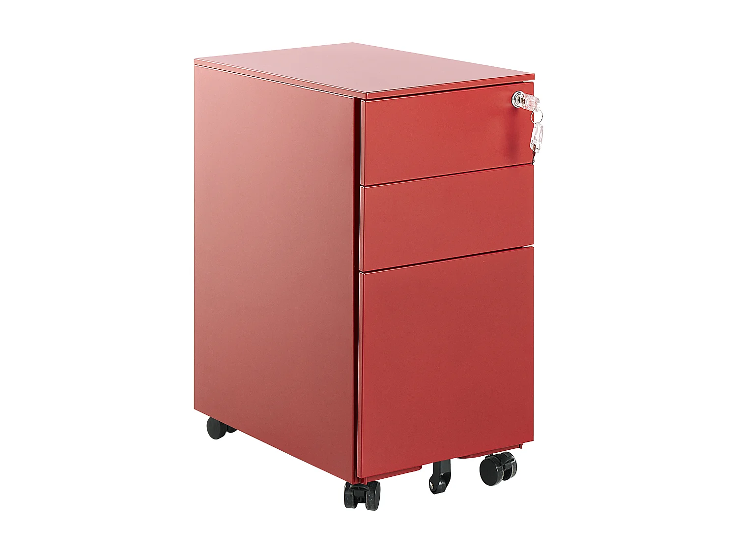 Armadietto da ufficio BOLSENA Metallo Rosso