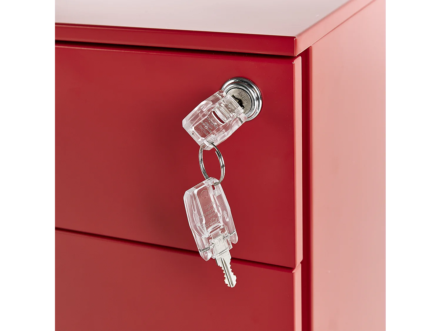 Armadietto da ufficio BOLSENA Metallo Rosso