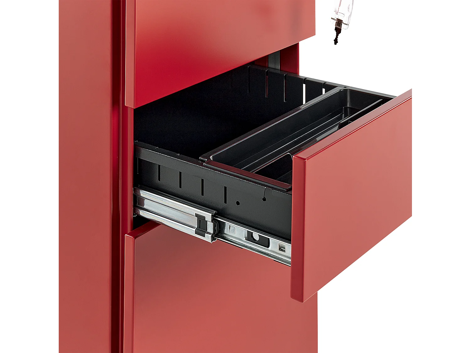 Armadietto da ufficio BOLSENA Metallo Rosso