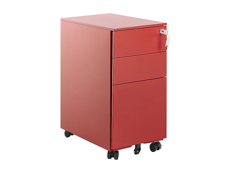 Kantoorkast BOLSENA Metaal Rood