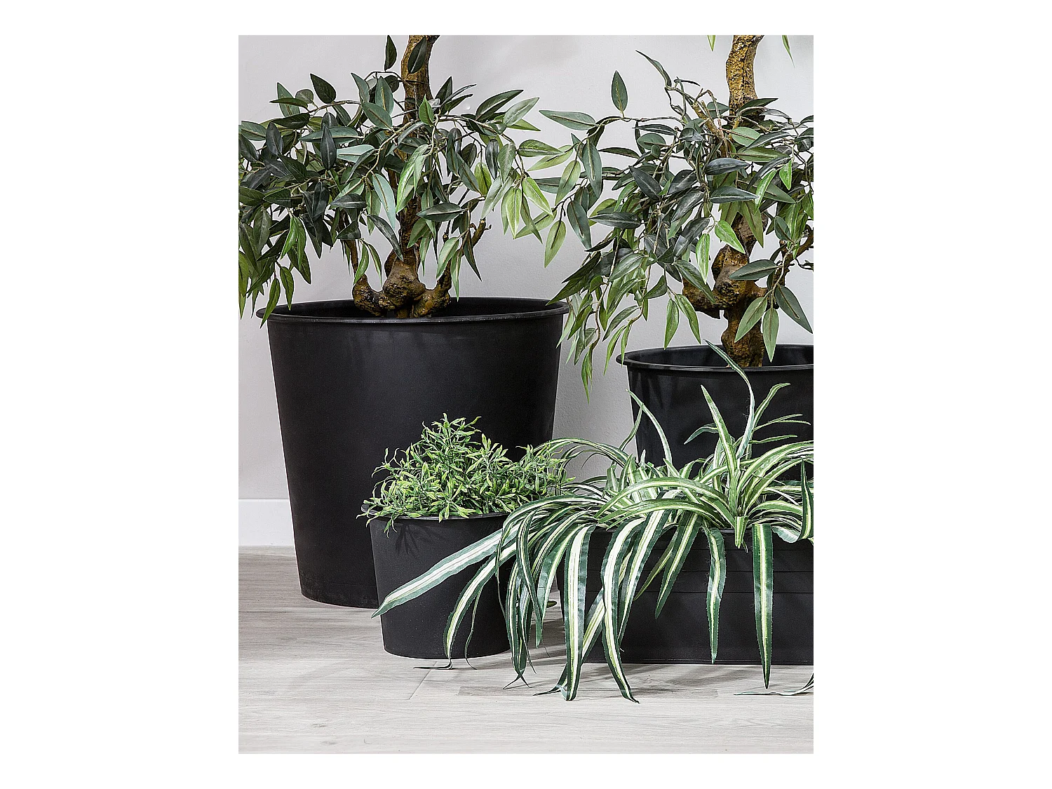 Cache-pot BALZO 26 cm Noir