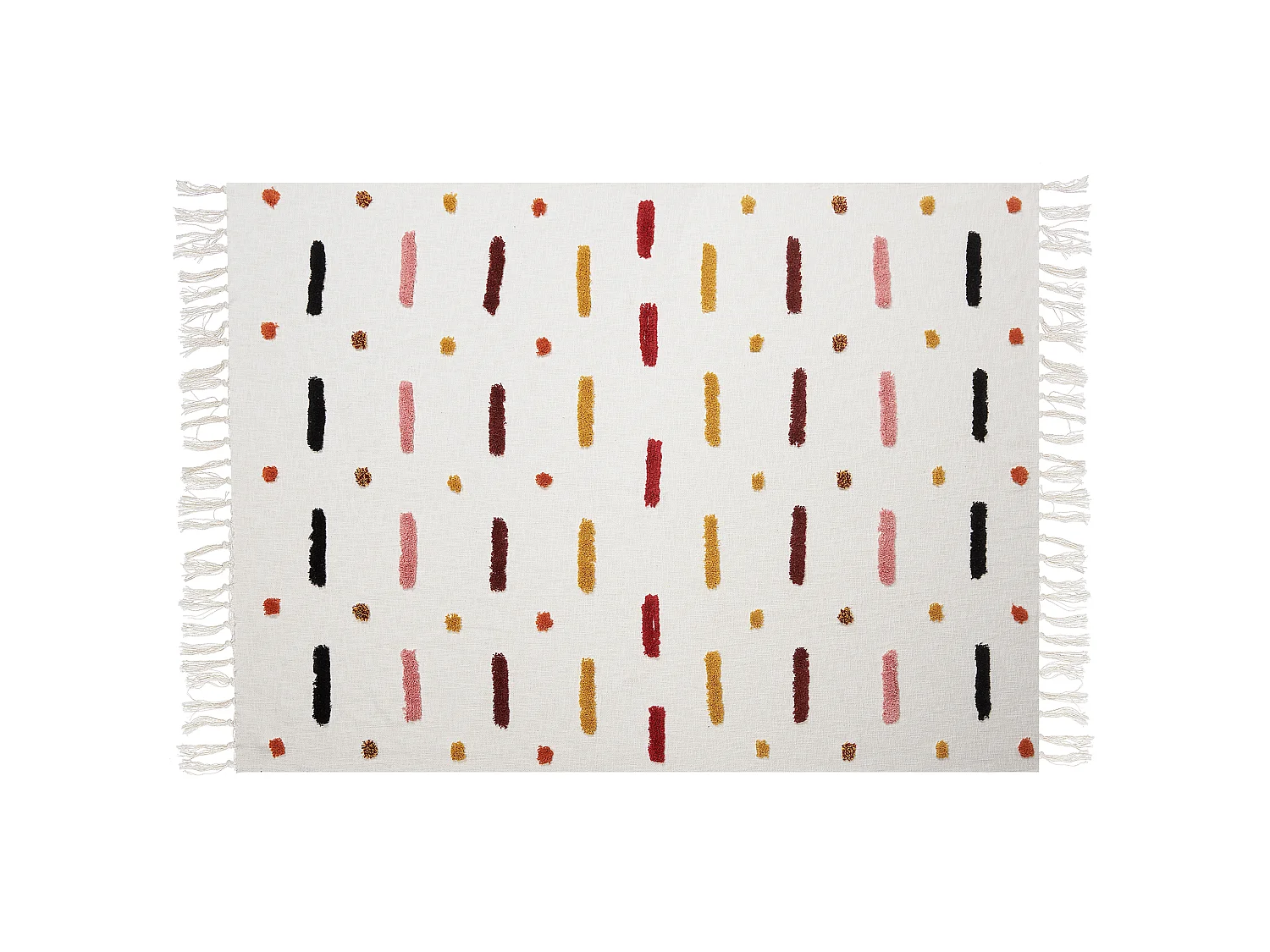 Blanket ALAPPUZHA Cotton 130 x 180 cm White