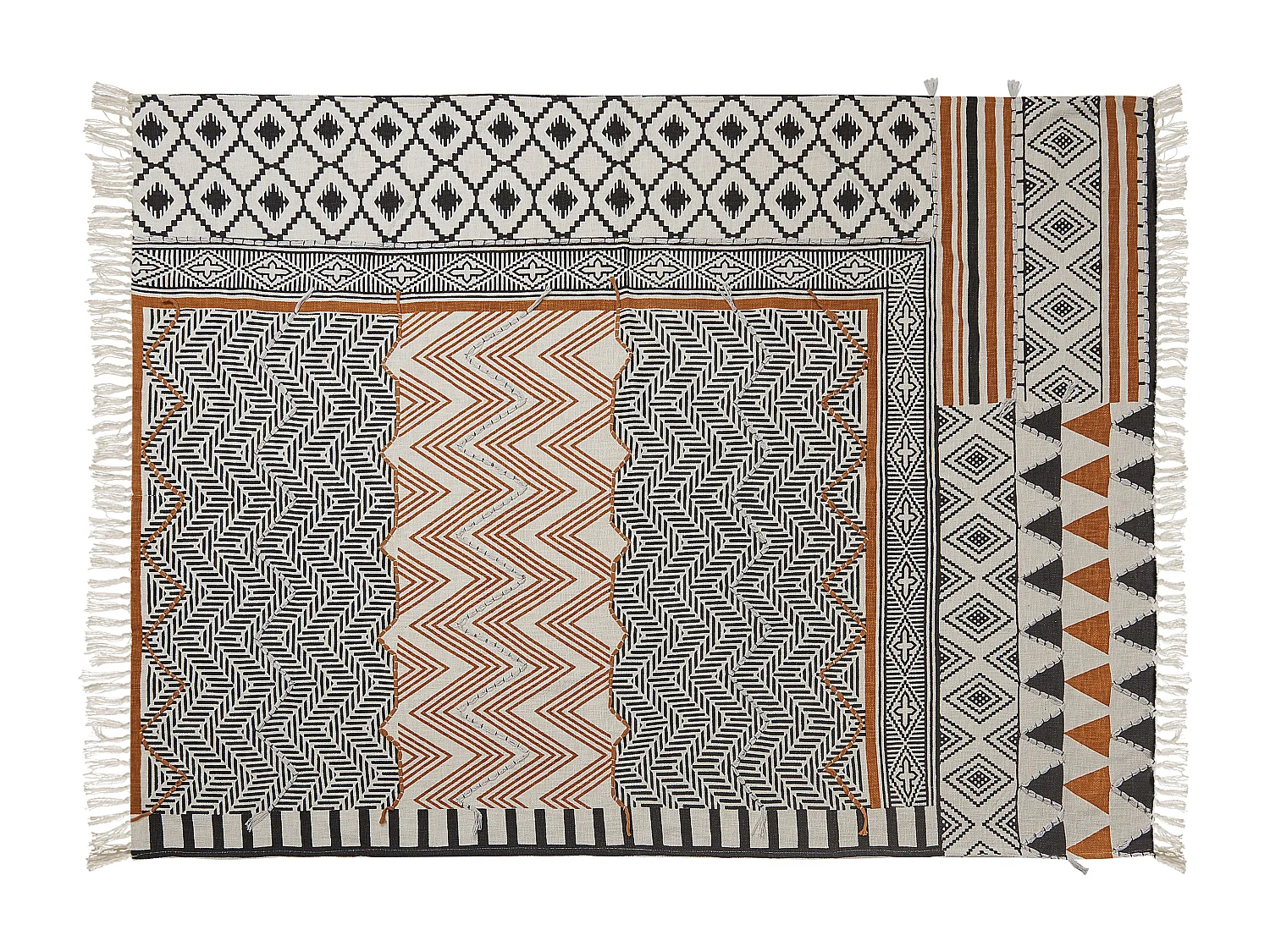 Coperta PRODDATUR Cotone 130 x 180 cm Multicolore