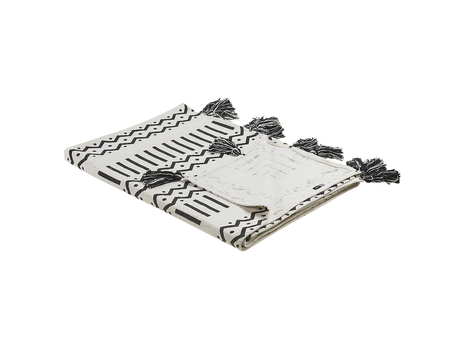 Couverture UNNAO Coton 130 x 180 cm Blanc