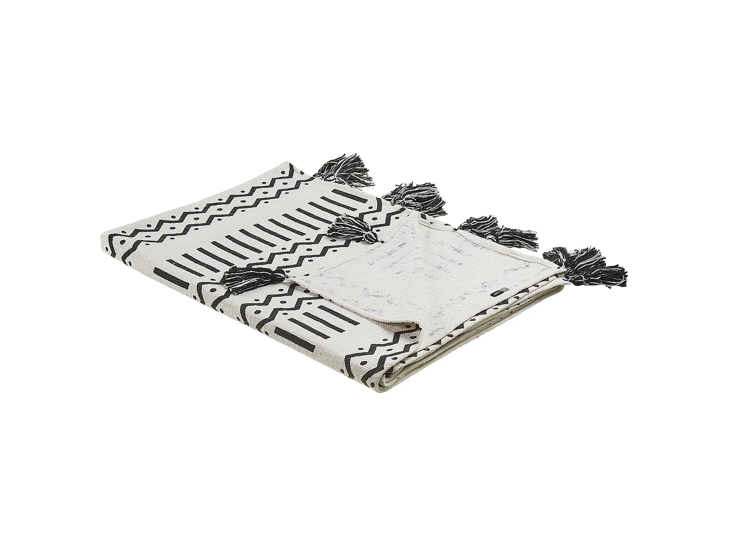 Coperta UNNAO Cotone 130 x 180 cm Bianco