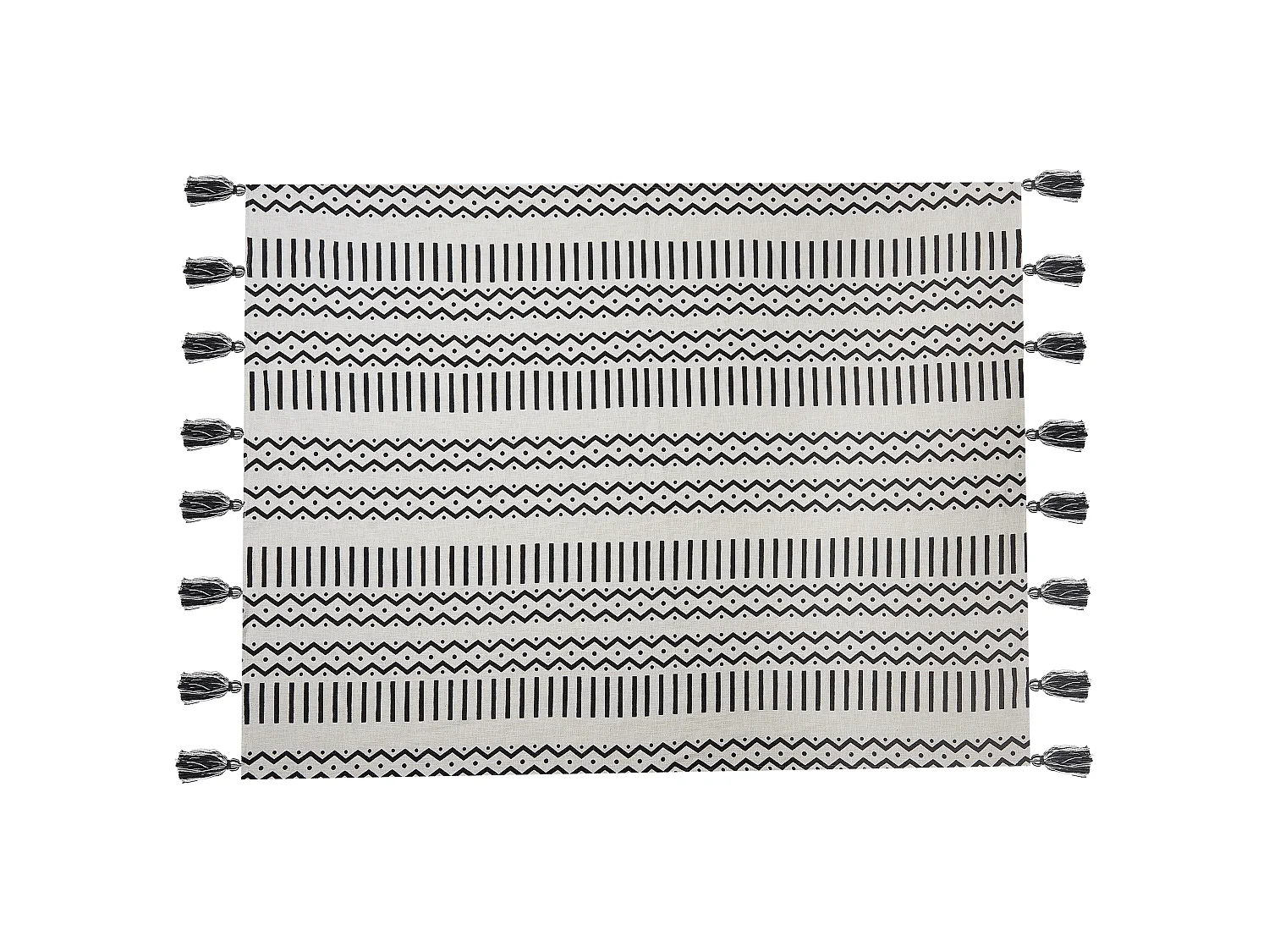 Coperta UNNAO Cotone 130 x 180 cm Bianco