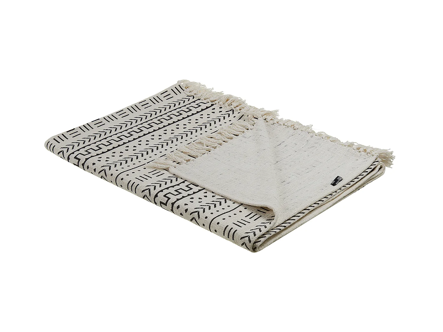 Manta PANVEL Algodón 130 x 180 cm Blanco