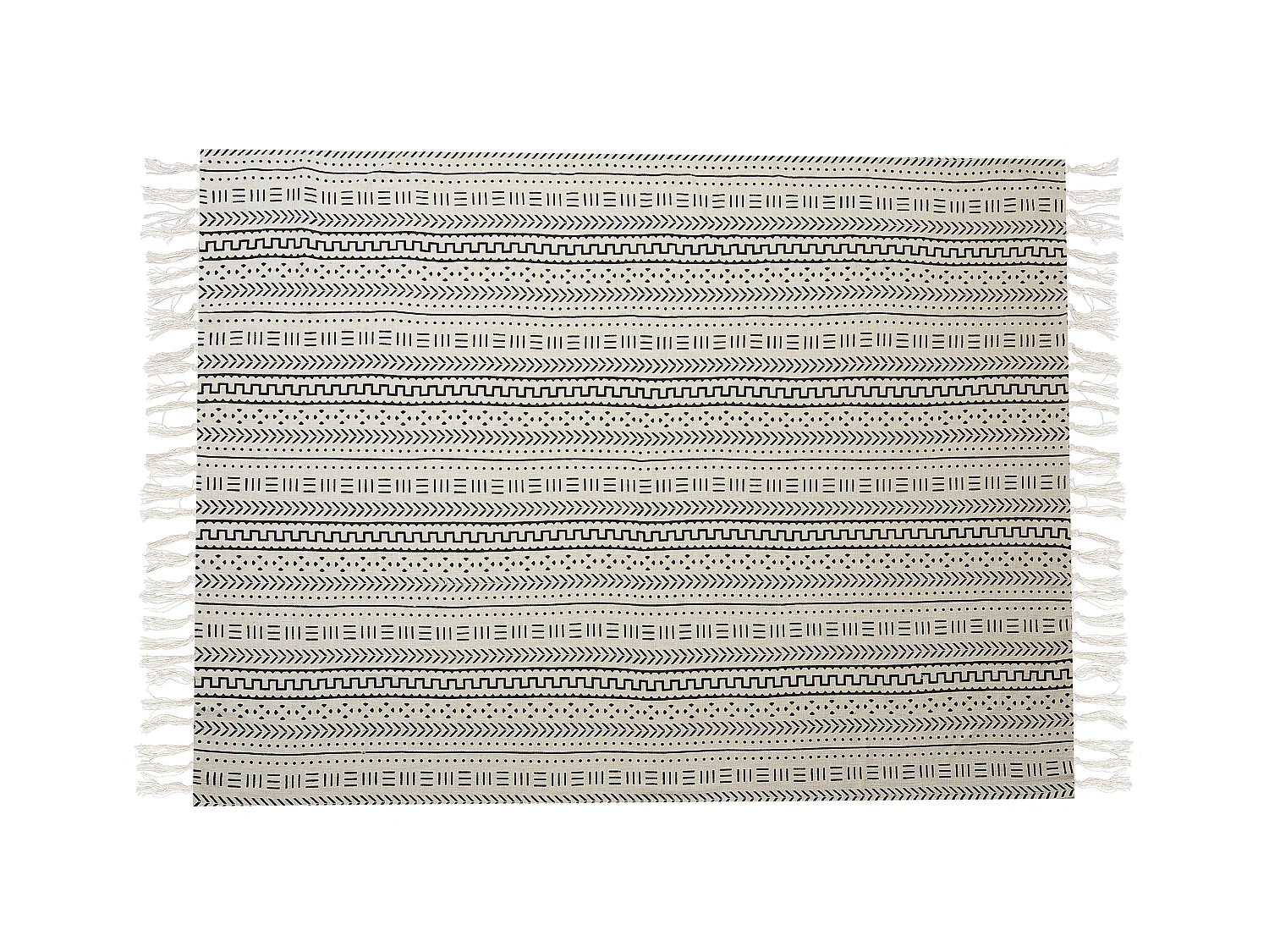 Manta PANVEL Algodón 130 x 180 cm Blanco