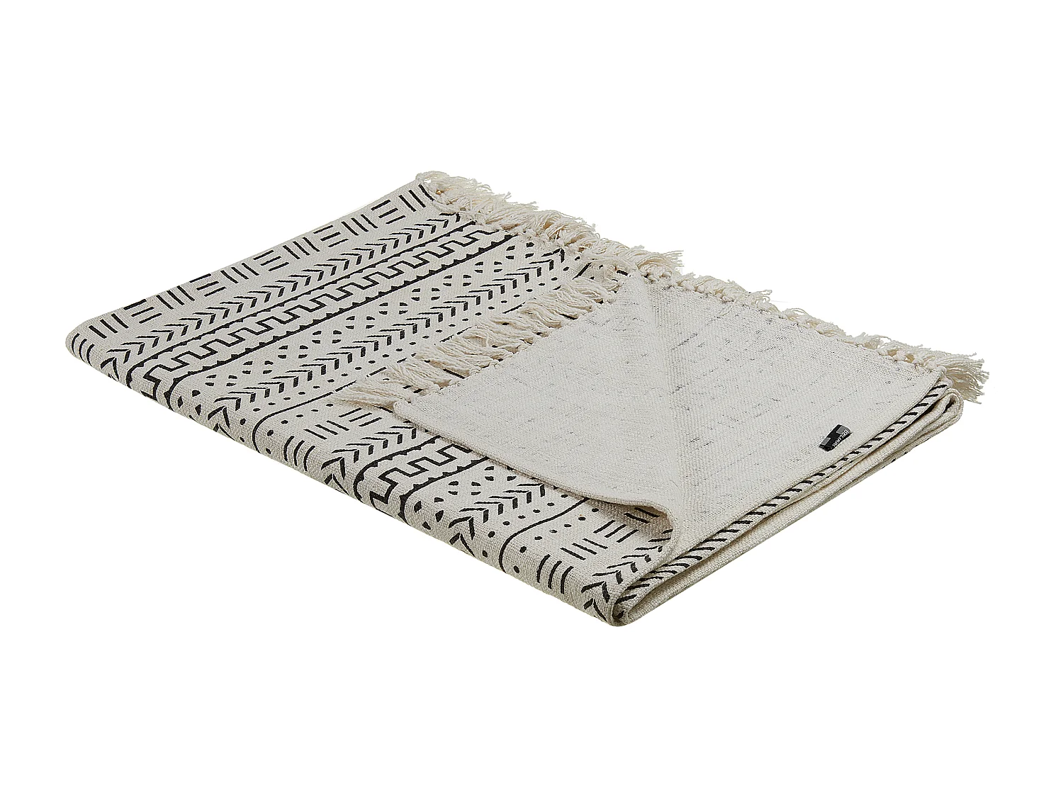 Couverture PANVEL Coton 130 x 180 cm Blanc